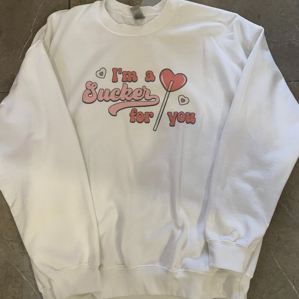 Valentines day sweat shirt